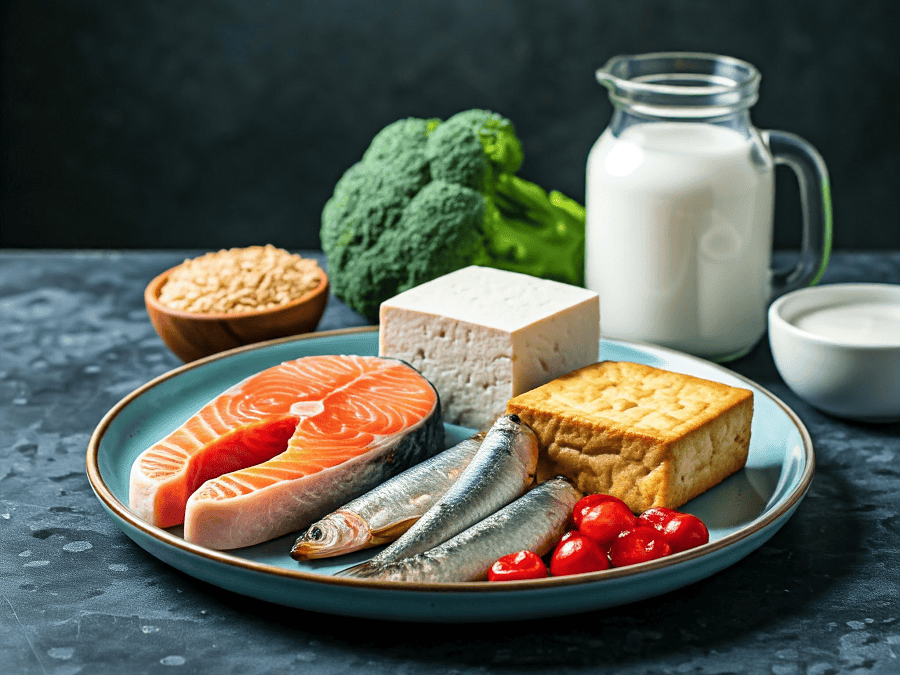 Vitamina D e calcio: perché sono fondamentali per le ossa e come ottenerli dalla dieta